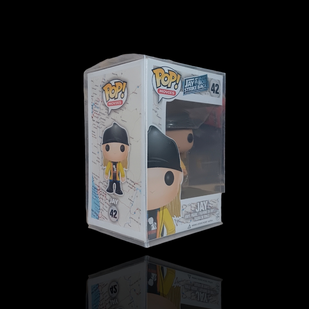 Funko Pop Movies Jay and Silent Bob 42 Jay unopened W/Pop Protector - Picture 7 of 13